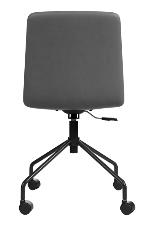 ARCA MOVE BLACK, židle kancelářská, ekologická kůže šedá